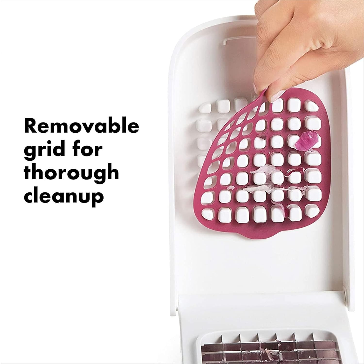 Food Chopper, Mandoline Slicer,Onion Vegetable Cutter with Container, Dicer, Kitchen Gadgets & Essentials