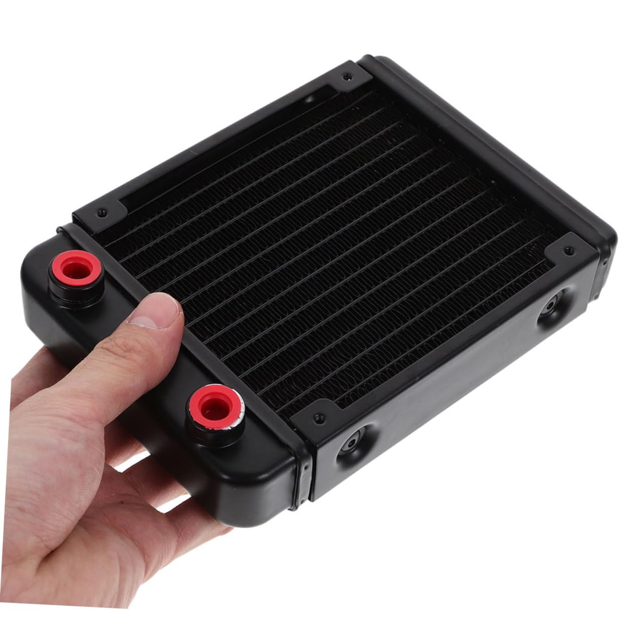 iplusmile 2pezzi Radiatore Di Raffreddamento Liquido Per Dissipatore Di Calore Con Porta Filettata Efficiente Di Dissipazione Del Calore Per Prestazioni Ottimali