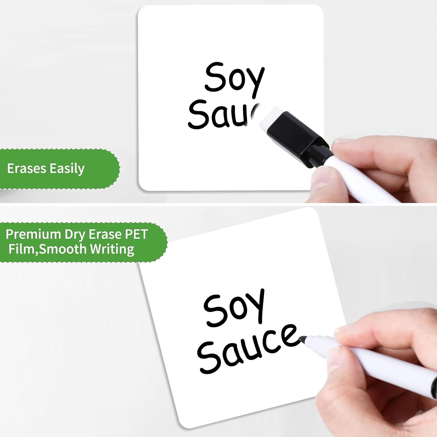 Multi-Use Dry Erase Stiy Notes, Reble Labels Stiers for Wall