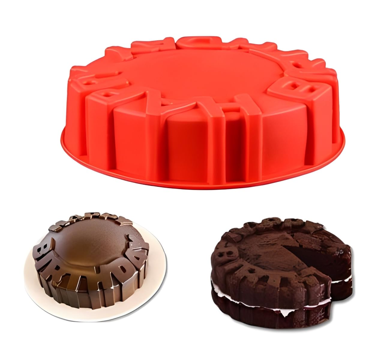 Holzsammlung Butterfly Cake Mold Mousse Moule à Gâteau Anti Adhérent en Silicone Moule à Gâteau Moules de Cuisson Pour Fête en Famille, Entre Amis
