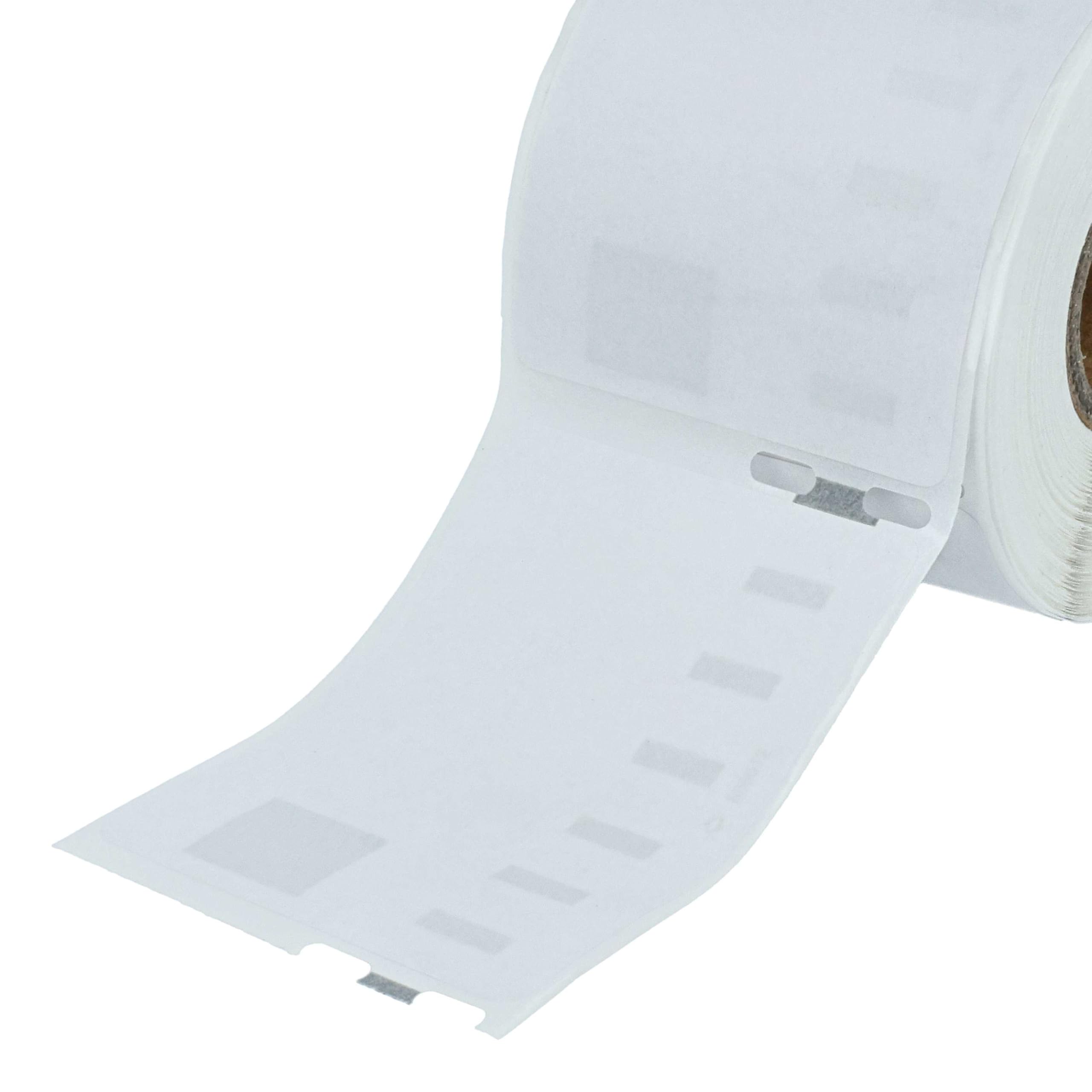 vhbw 50x rotolo etichette 54mm x 70mm (320 etichette) compatibile con Dymo LabelWriter 400 Turbo, EL40, EL60 Turbo etichettatrice bianco