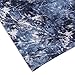 Sixother Womens Tie Dye Tunics Summer Casual Short Sleeves Tops V Neck Blouses, Navy Blue, Size M