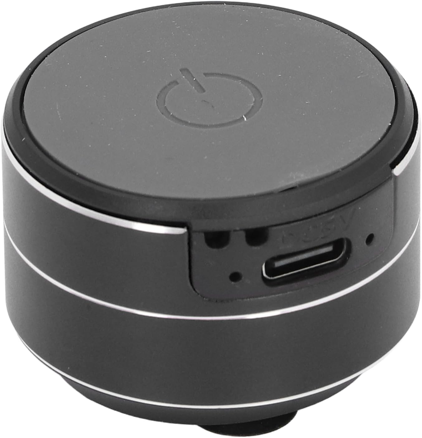 CCYLEZ Bone Conduction Speaker, front view showing power button and charging port