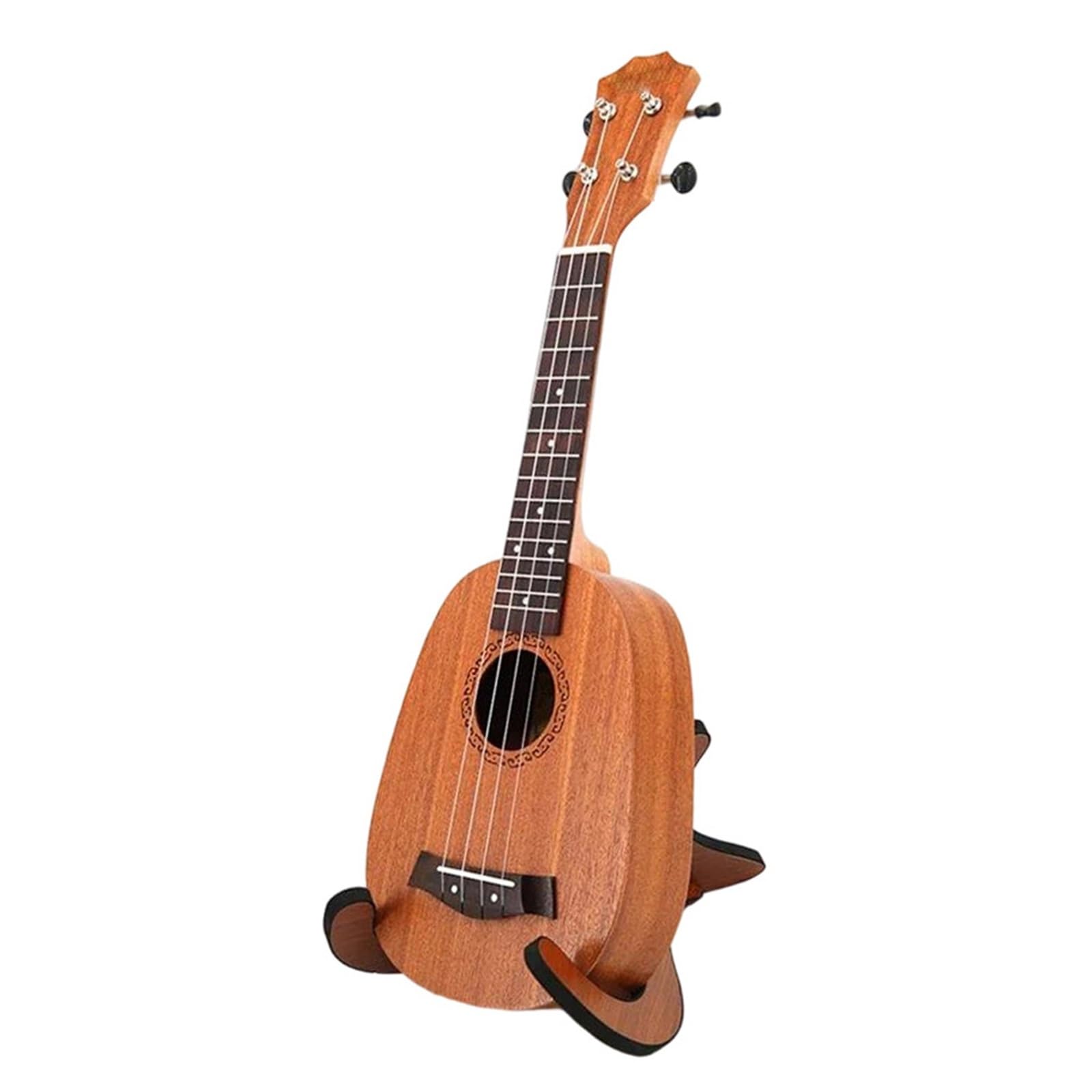 Typ Wydajności Ukulele Początkujący 21 Calowy Sopranowy Ukulele Z Sapele 4 Strunowy Instrument Muzyczny Podstrunnicą Palisandru(Type2)