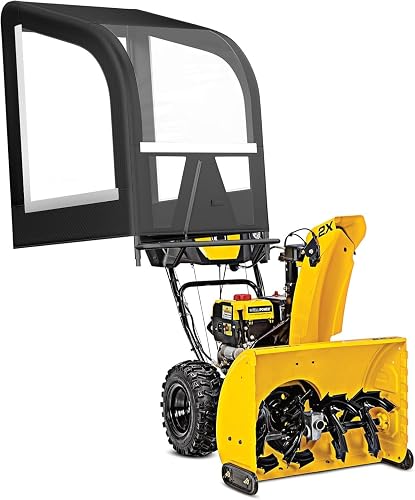 Hisencn Snow Blower Cab Enclosure, 600D for Most 2-Stage and 3-Stage