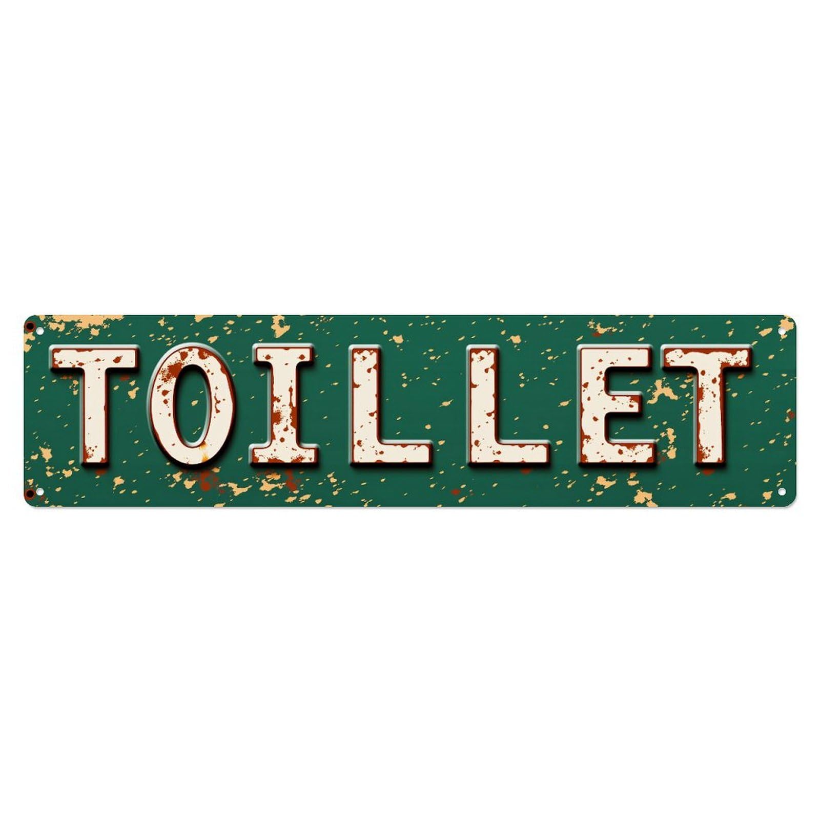 Rusty Metal Sign Text Pattern_2 Tin Sign Vintage Metal Poster Retro Bar, Home, Man Cave, Kitchen, Laundry Room Wall Art Decor Gift 4x16 Inch