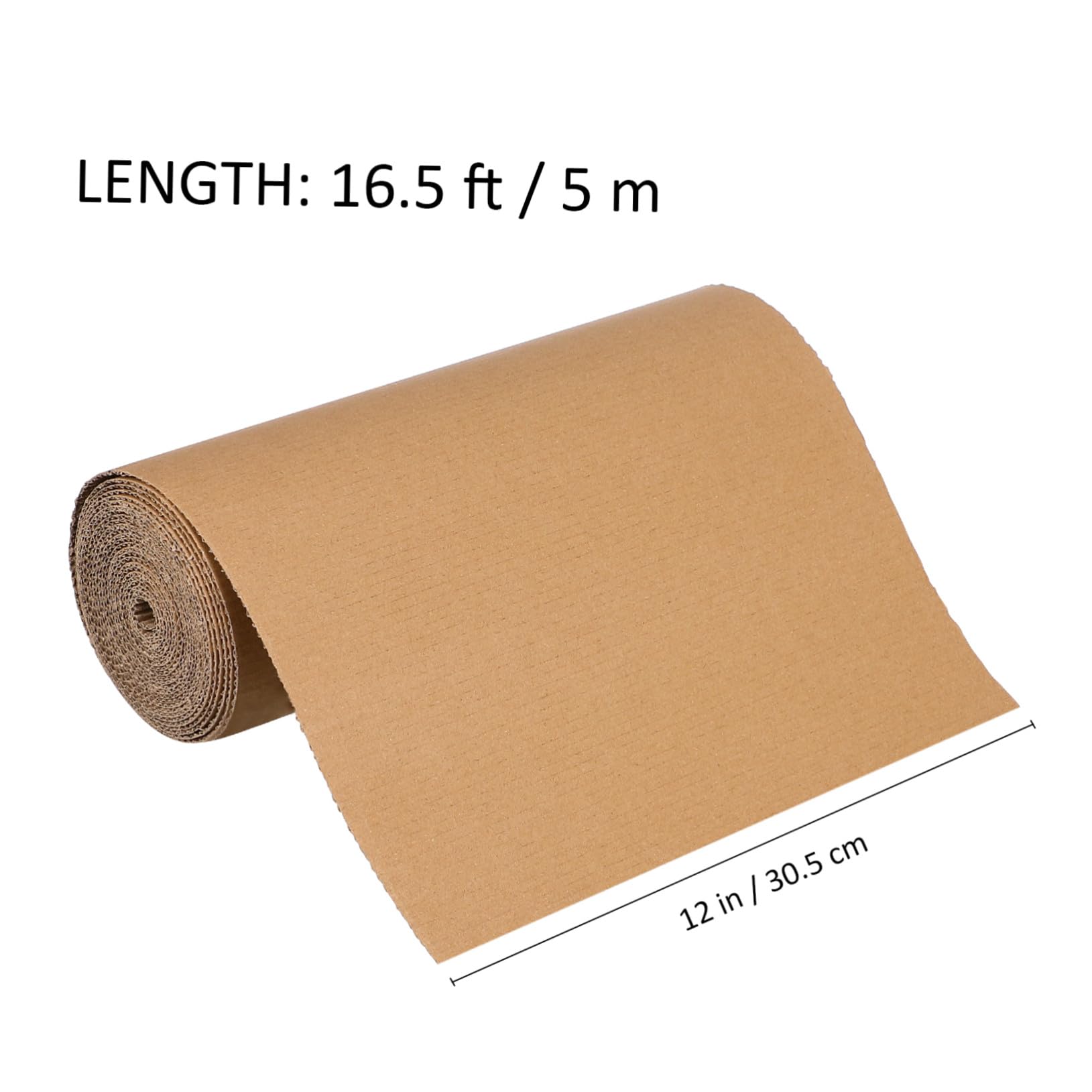 EXCEART Carton Ondulé Simple Face pour Résistant Protection Expédition et Bricolage Polyvalent