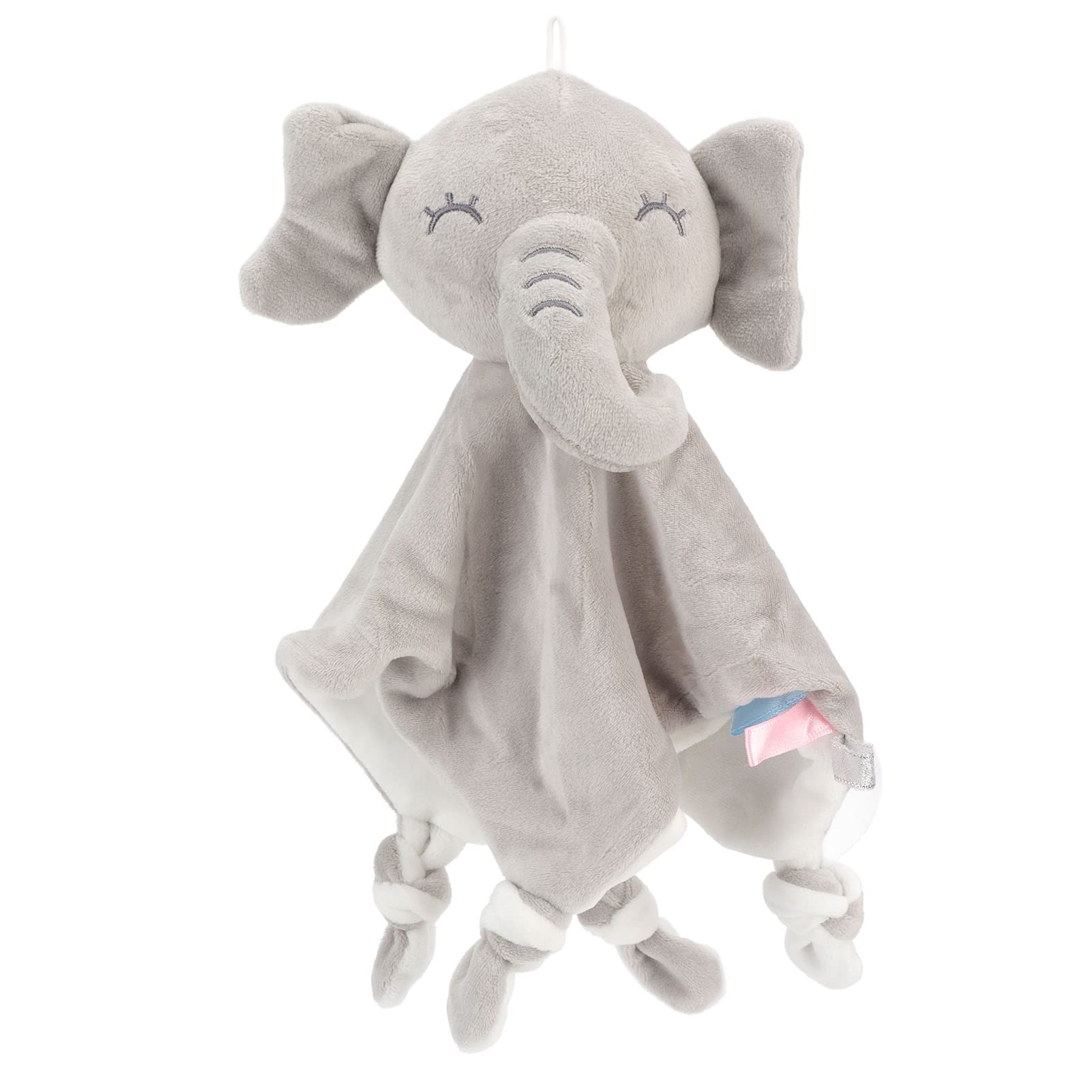 Baby Burp Cloth Baby Pacifying Towel Comfortable Easy to Hold Cartoon Doll Plush Fabric Home Use (#1)