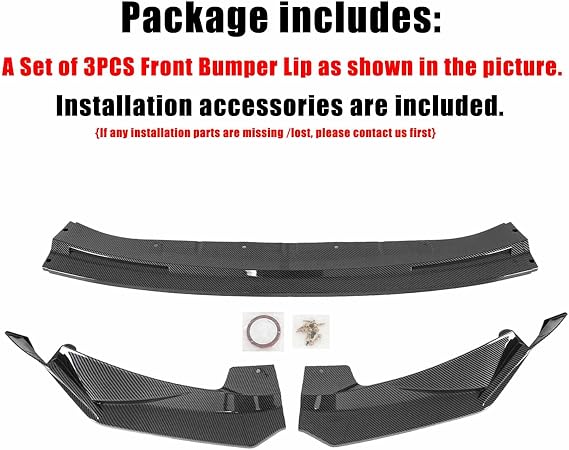 V-Style Front Bumper Lip for BMW G80 M3 G82 G83 M4 2021-2026