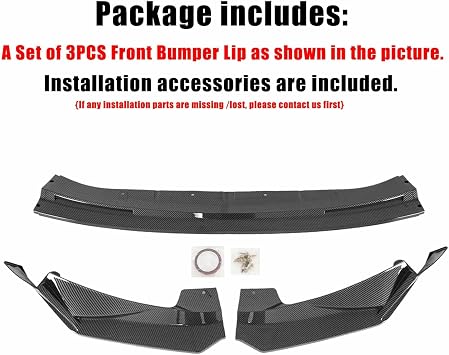 V-Style Front Bumper Lip for BMW G80 M3 G82 G83 M4 2021-2026