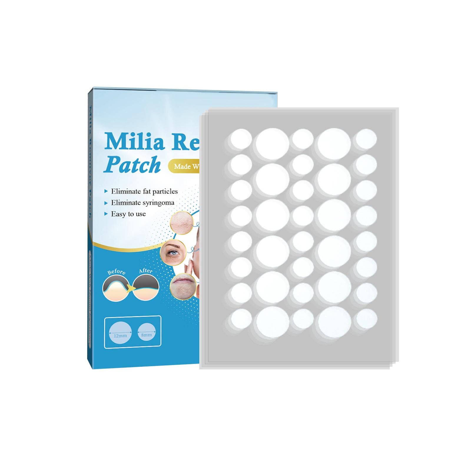 Milia Remover Patch Sticker Moisturize Clean Skin for Fat Granules Eye-image-49