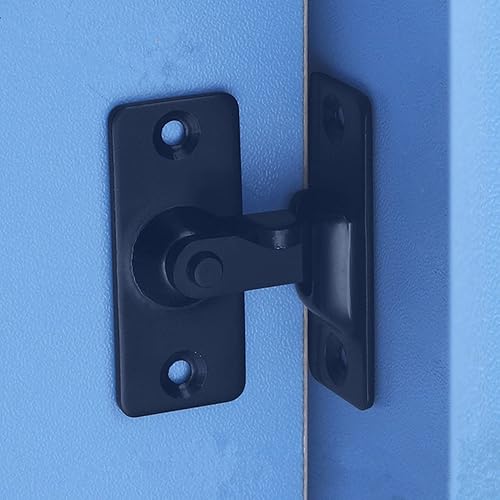 Miniatura 5 de szhdxsy - Cerradura de puerta de ángulo recto de 90 grados 304 de acero inoxidable con hebilla de bloqueo de leva para puerta y ventana, barra de