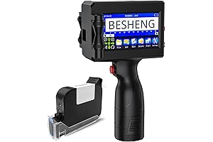 Handheld Inkjet Printer Gun with Touch Screen