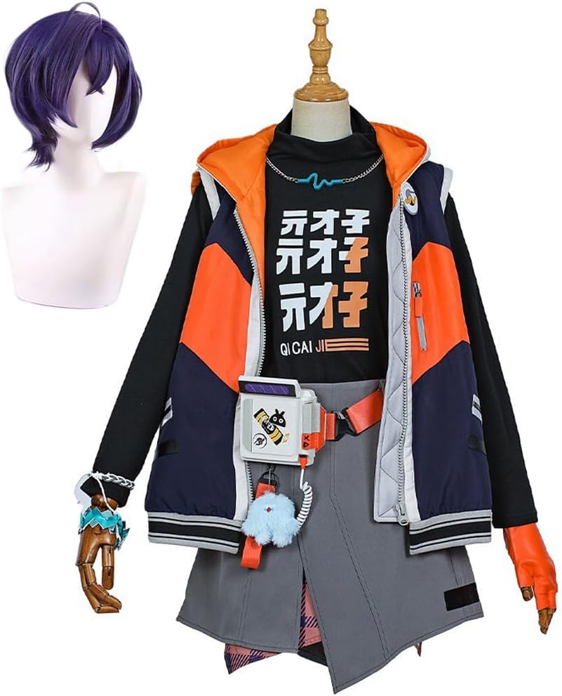 Amazon.co.jp: [LVMAO] ゼンレスゾーンゼロ コスプレ衣装 ウィッグ付き