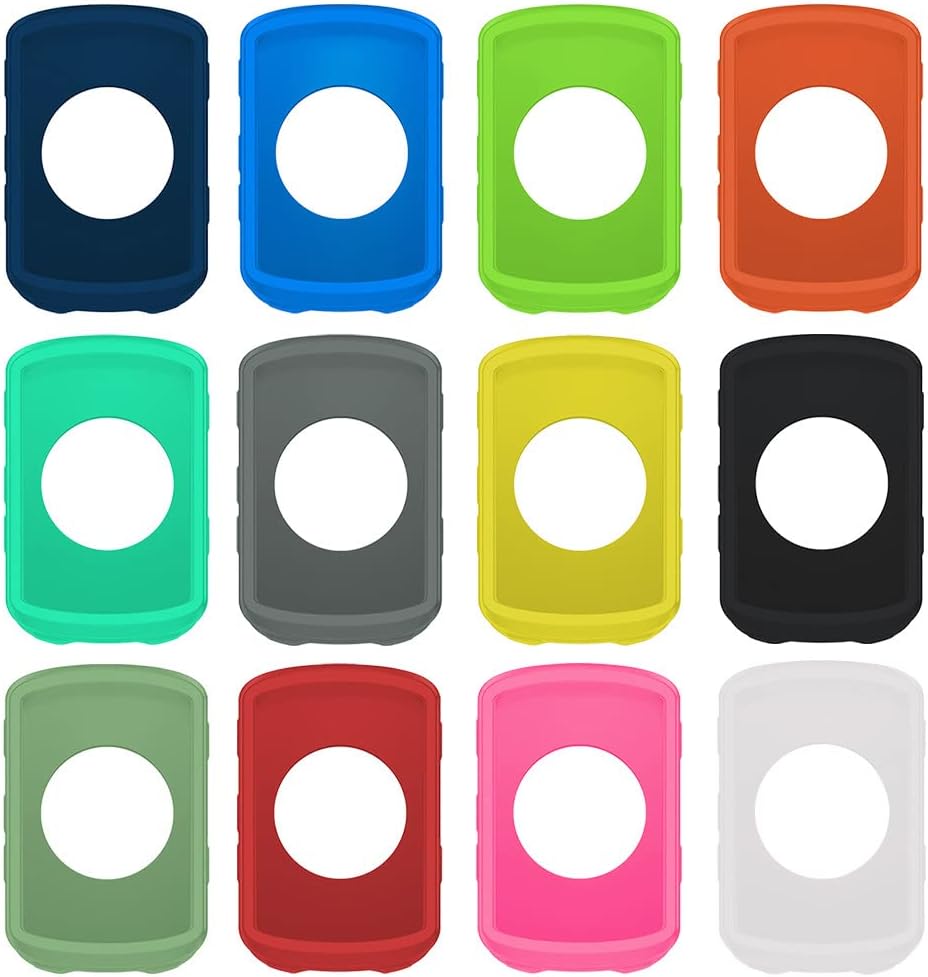Voikoli Case Compatible with Garmin Edge 840/540,Soft Silicone Protective Cover Case Outdoor Handheld GPS Accessories (Green) image 4