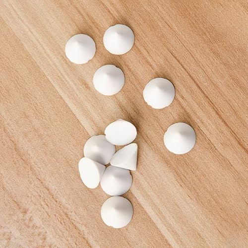 Miniatura 2 de VILLCASE 10 Uds de cerámica para uñas de cerámica horno de cerámica de cerámica almohadilla refractaria horno papel metal soporte cerámica horno
