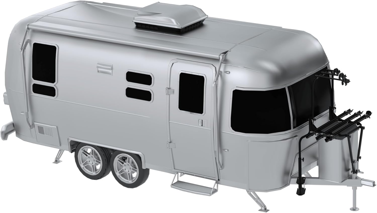 Arvika Airstream Bike Rack 4 Bikes and 2 eBikes, Front