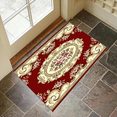 Alfombra pasillo antideslizante 60 x 320 cm corredor de cocina rectangular y lavable 5