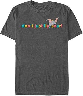 Dumbo-Camiseta de Manga Corta Color Fly Organic Unisex Adulto