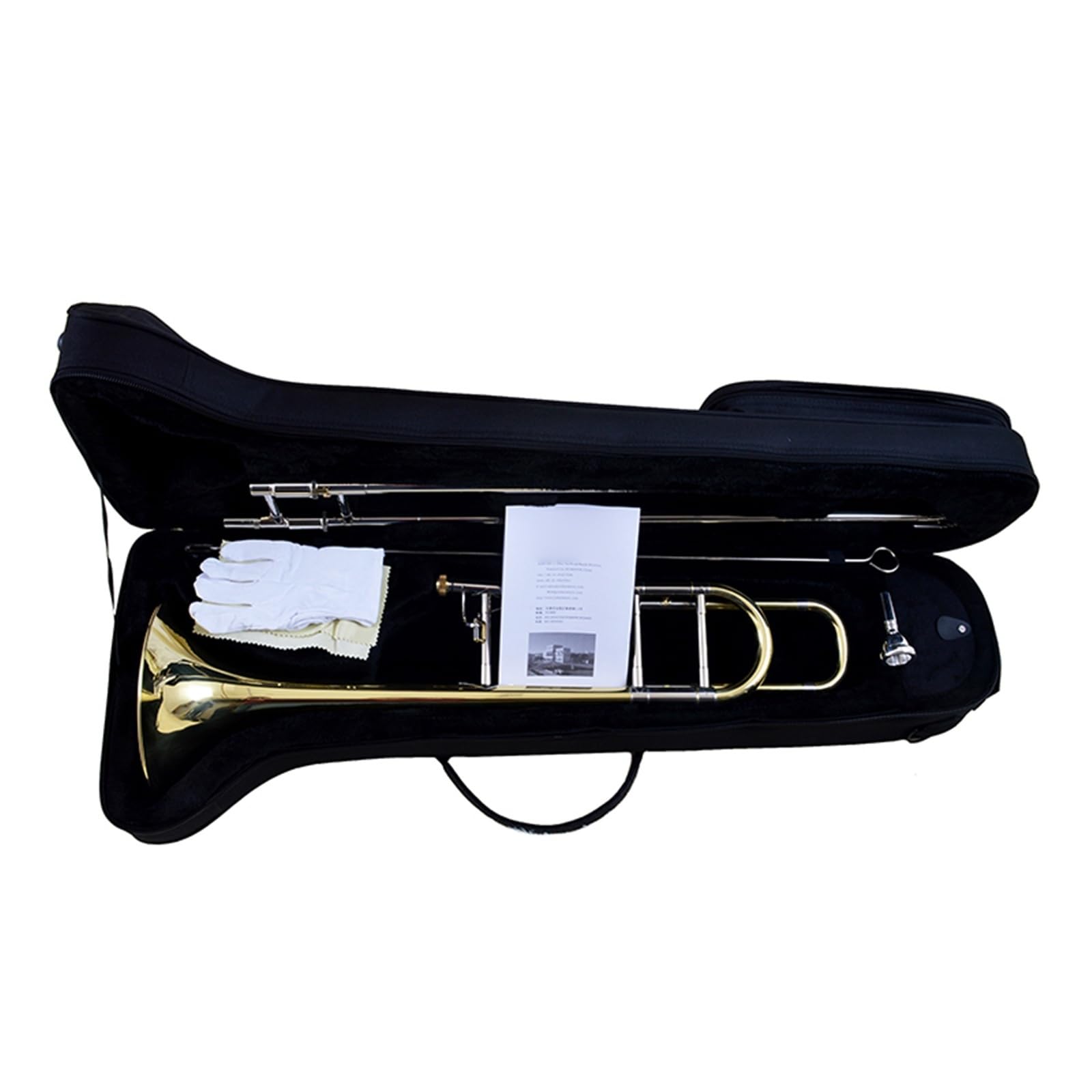 Puzon Instrument puzonowy tenorowy B dur odpowiedni do występów profesjonalnych