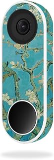 MightySkins Skin Compatible with Nest Hello Video Doorbell - Almond Blossom | Protective, Durable, and Unique Vinyl Decal wrap Cover | Easy to Apply, Remove, and Change Styles | Made in The USA