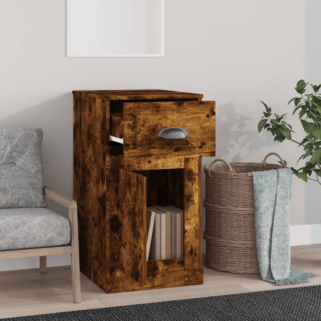 Mobile con cassetto, credenza per buffet, armadietto da ufficio, scrivania, adatto per ufficio, soggiorno, camera da letto, studio, incenso, 40 x 50 x 75 cm