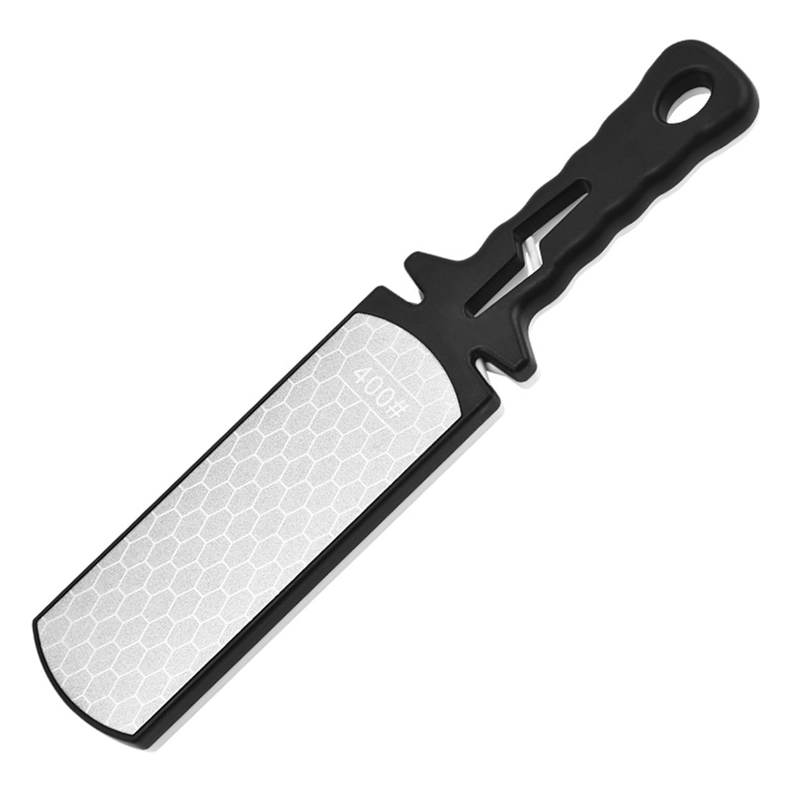 Xinsheinelry Sided Kitchen Sharpener Sharpening Stone Coarse and Fine Grits Tools with NonSlip Handle Double-sided Stone for Scissor Nonslip Woodworking Tool