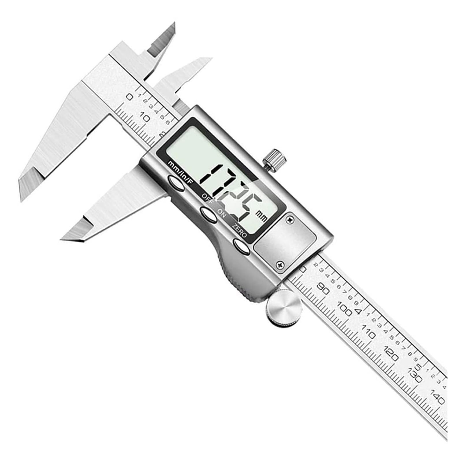 Bdayek One Color Vernier Calipers Vernier Calipers Metal Digital Caliper 6 "150Mm Measuring Instrument Tool