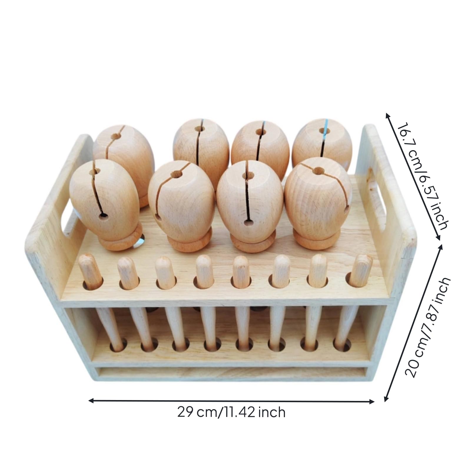 predolo Caja para Instrumentos con Baqueta Instrumento Percusión Escolar Resistente Rítmico para Profesores, Colegio