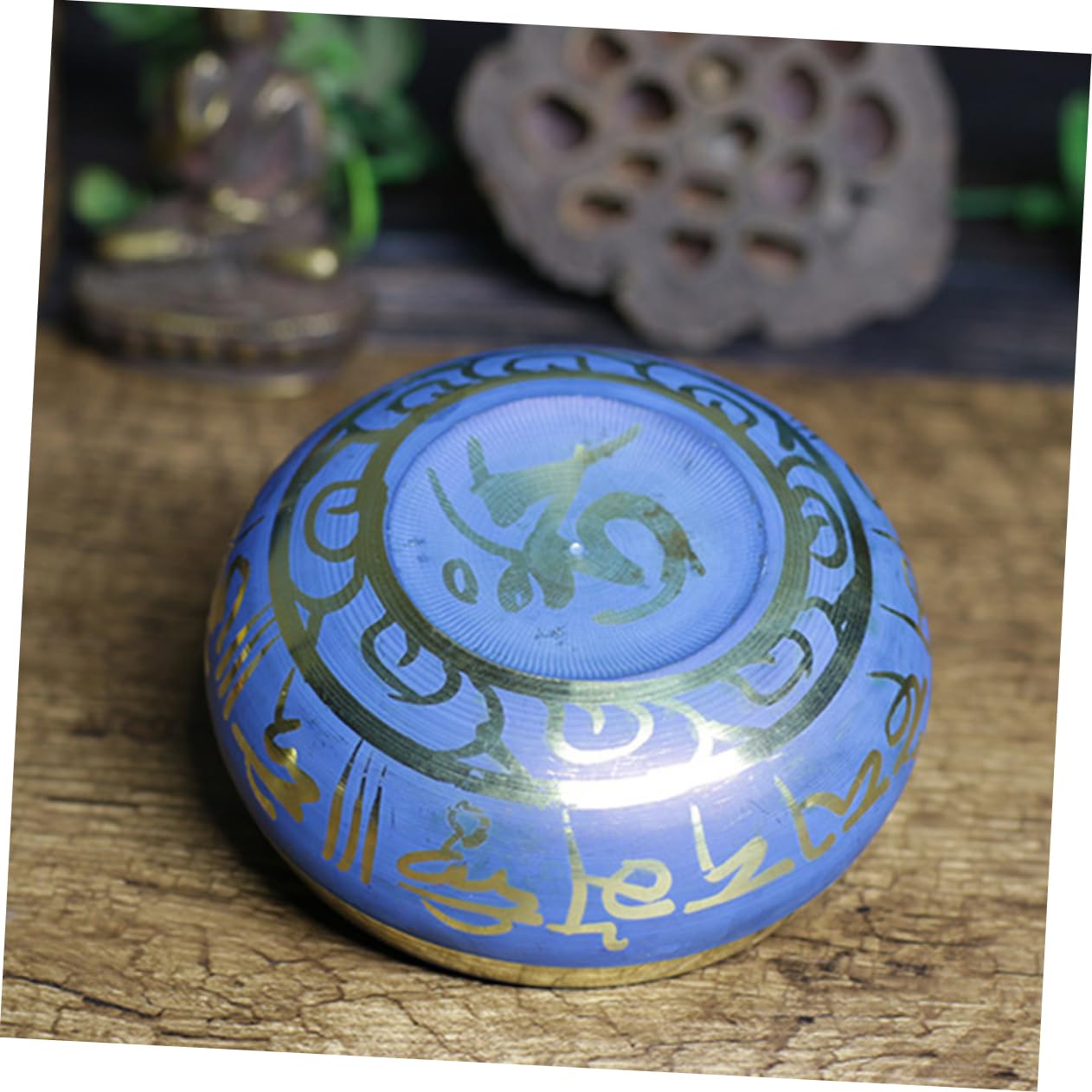 Yardwe 1Set Handmade Singing Bowl Meditation Yoga Bowl with Stick Durable Sound Bowl for Mindfulness and Relief Meditation Enthusiasts