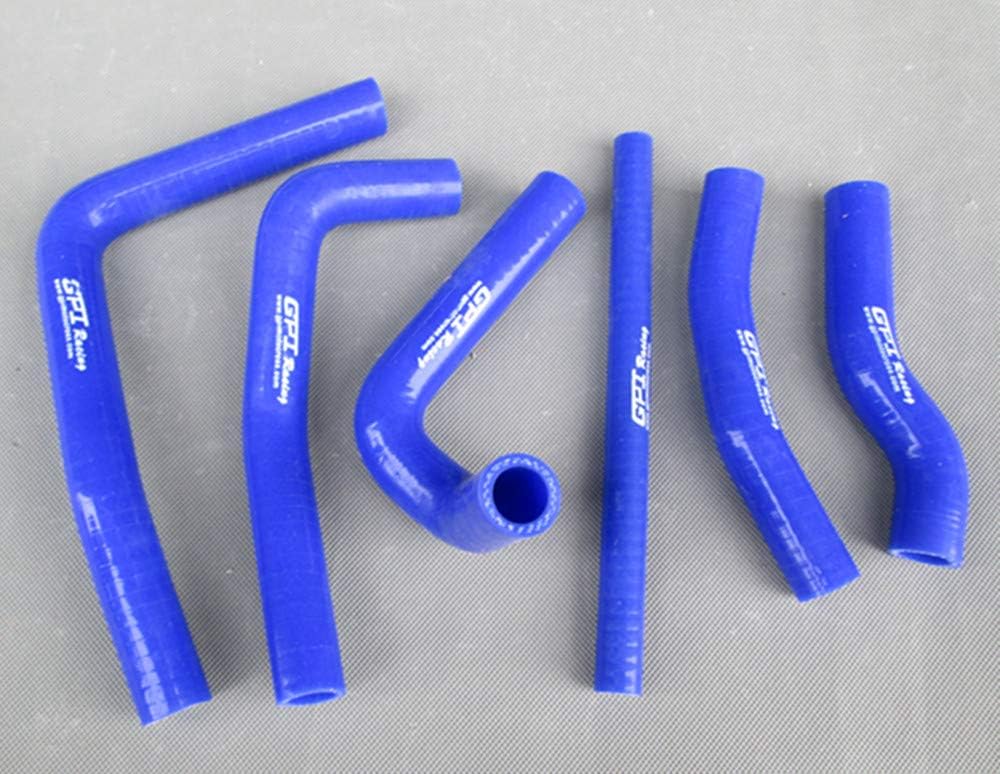 Silicone radiator hose for Honda CR250R CR250 CR 250 R 2000 2001 00 01 (BLUE)