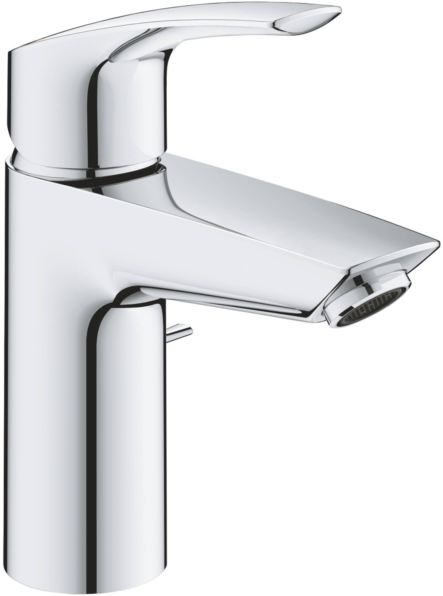 Grohe Waschtisch-Einhebelmischer Eurosmart 1/2", S, m Abl.garn, Mittelstel. ka, ch