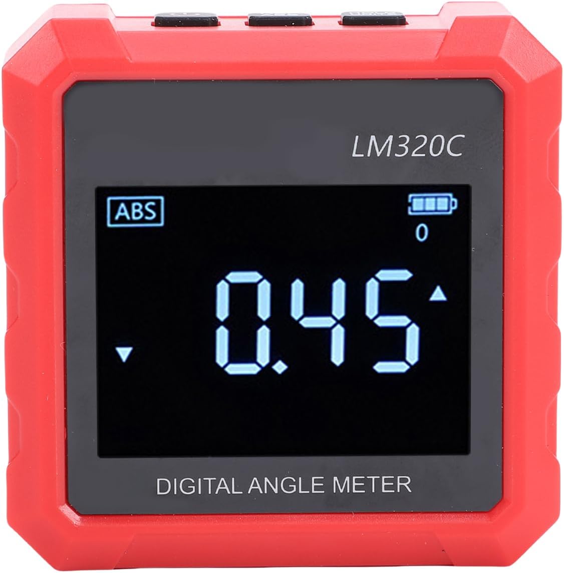 Digital Angle Finder Protractor with Precise Measurement, Auto Flip Display for Industrial Use, Durable Construction, for Engineers and Construction Workers