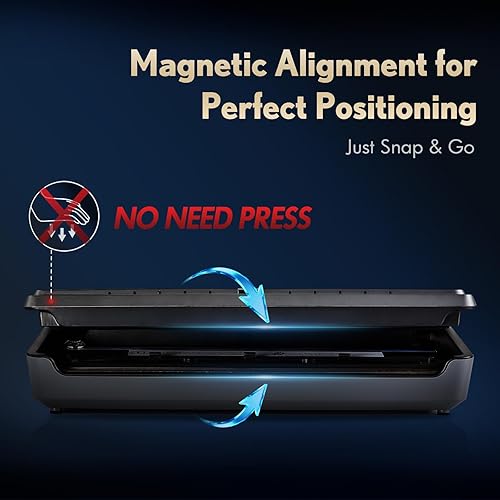 Miniatura 3 de Sellador al vacío para alimentos 95Kpa Potente máquina de sellado al vacío Modos húmedossecos con bolsa de almacenamiento de frescura