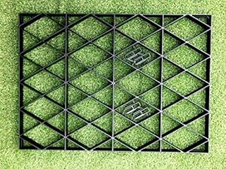 6x6 GARDEN SHED BASE GRID = FULL ECO KIT 1.84m x 1.7m + HEAVY DUTY MEMBRANE PLASTIC ECO PAVING BASES & DRIVEWAY GRIDS