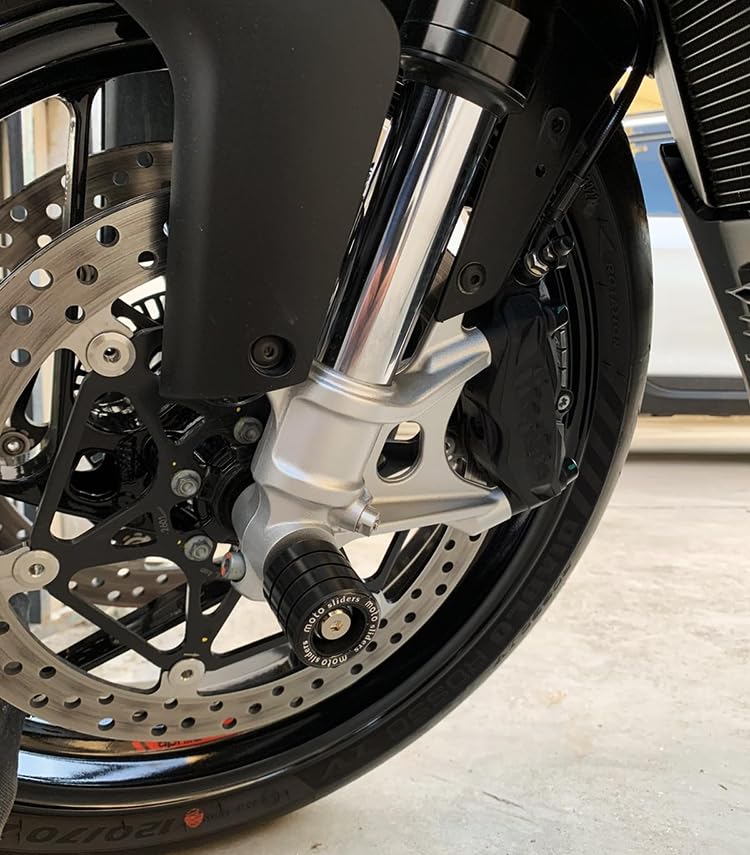 Protecteur de fourche Aprilia RS 660 anti-impacts pour tubes de suspension