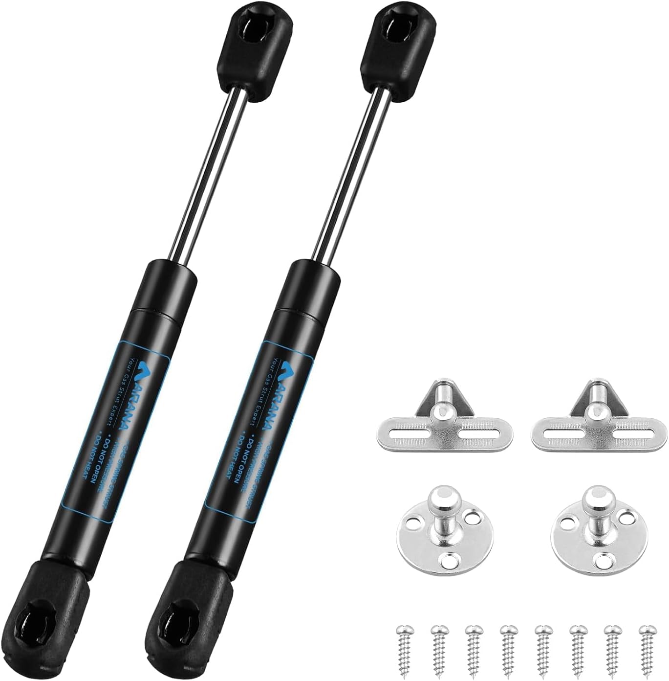 ARANA 10 Inch 45Lb/200N Gas Struts Shocks Spring Lift Support, Tool Box ...