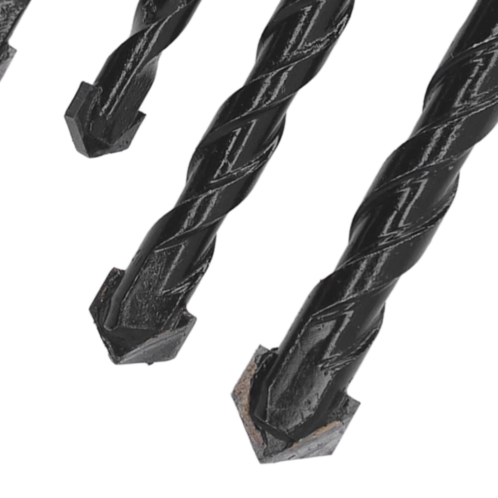 8 Pezzi Set di Punte per Trapano per Muratura, Set di Punte per Trapano per Piastrelle con Gambo Esagonale Professionale per Calcestruzzo in Plastica per Legno, Cemento, Mattoni di Vetro, 5~12 mm /