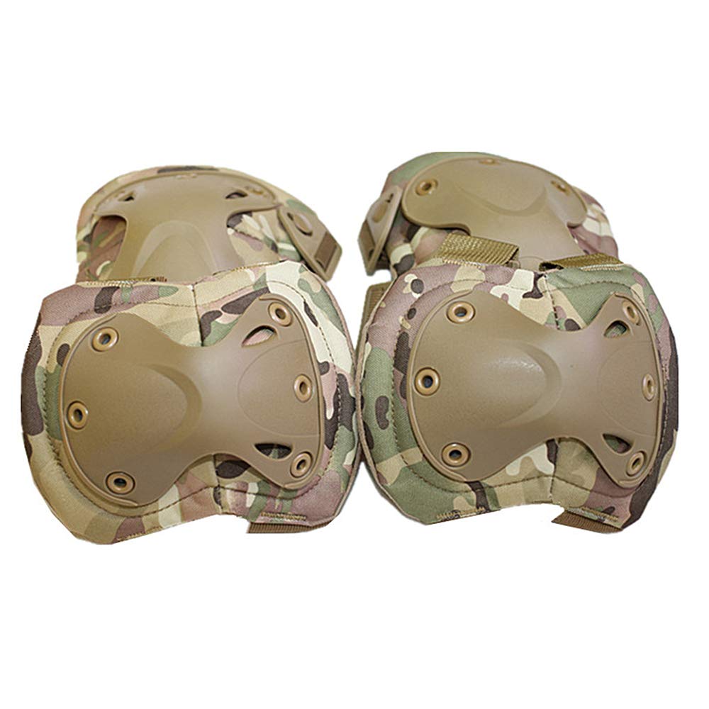Airsoft SWAT X-Cap Airsoft Paintball Knee & Elbow Pads Desert ACU : Sports & Outdoors