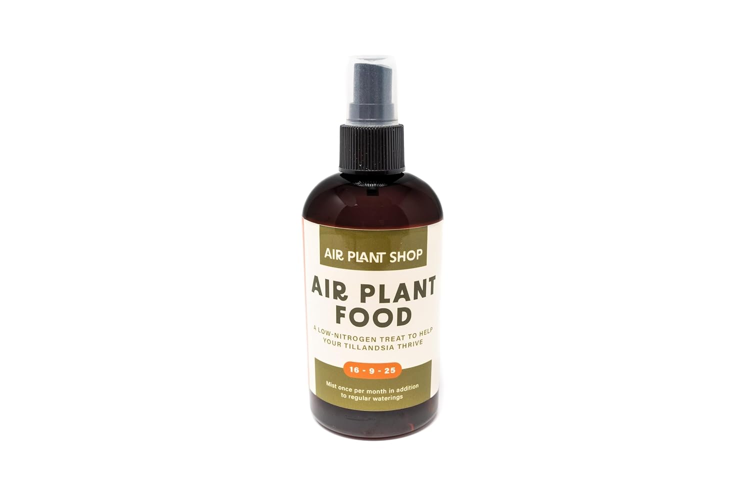 Air Plants Fertilizer in fine Mist Spray Bottle – Plant Food for Tillandsia - Monthly use for Growth of House Plants (12 Pack - 8 OZ)