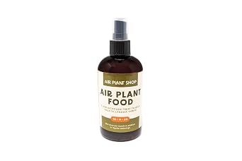 Air Plants Fertilizer in fine Mist Spray Bottle Plant Food for Tillandsia - Monthly use for Growth of House Plants 1 Pack - 8 OZ