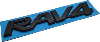 「TONAUA」RAV4 エンブレム ステッカー 立体ロゴ 外装 カスタム ドレスアップ パーツ (マットブラック) [並行輸入品]