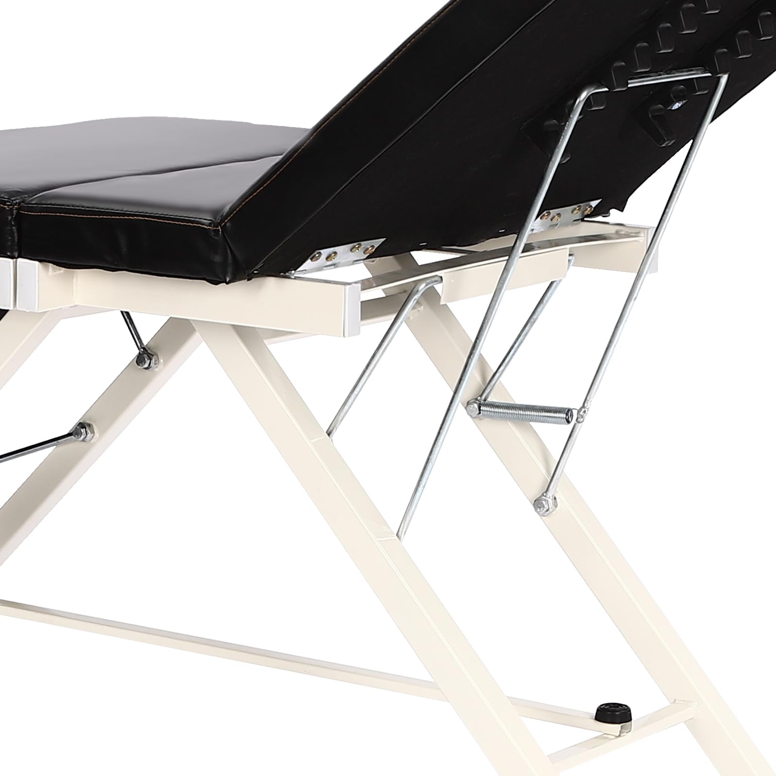 Camilla Masaje Plegable con Almohada MAX.Carga 250 Kg Color Negro 180 * 60 * 60cm