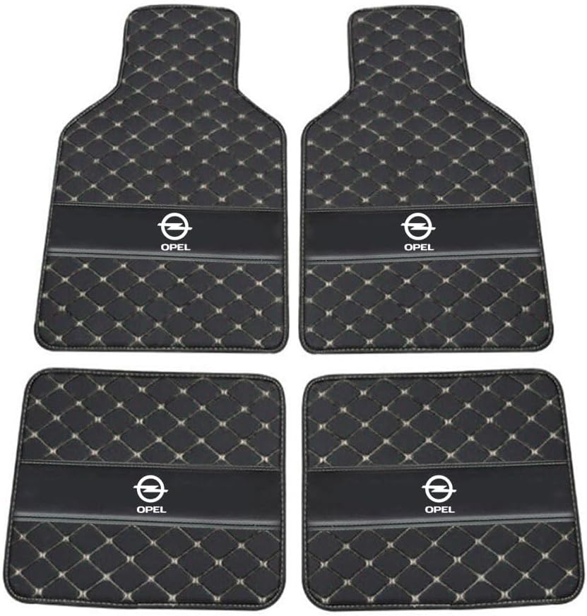 Custom Leather Car Floor Mats for Vauxhall Comboe Mokka Mokkae