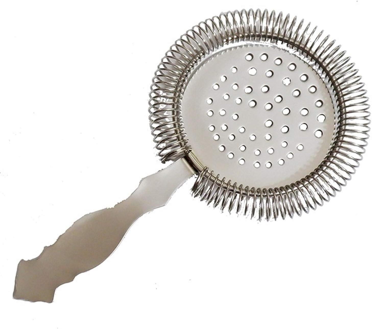 Hawthorn Strainer Cocktail Strainer Stainless Steel Bar Strainer Professional Bar Tools(Style 11)