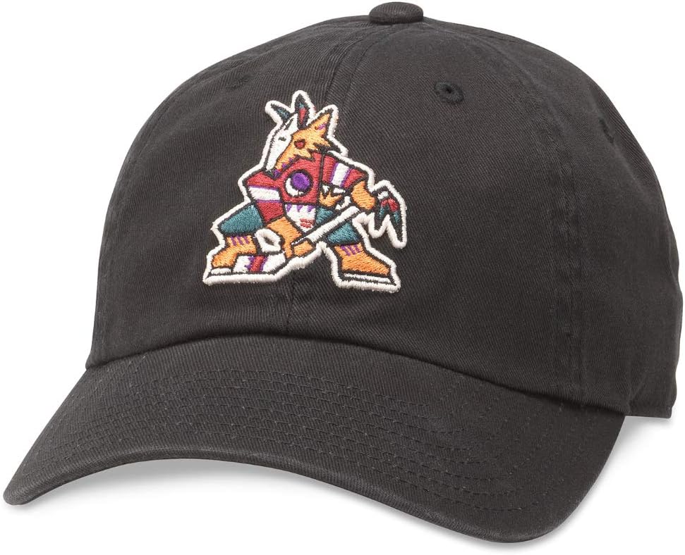 AMERICAN NEEDLE Unisex Officially Licensed NHL National Hockey League Adjustable Buckle Strap Baseball Hat