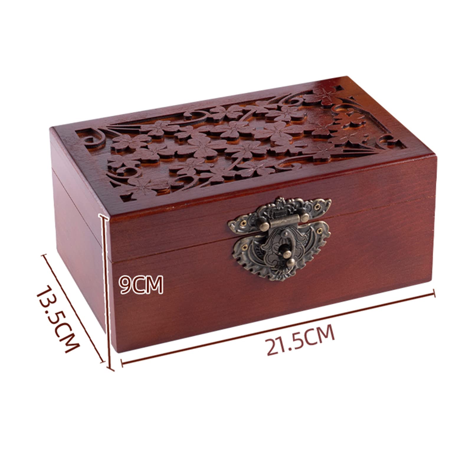 Costura, kit de costura, caja de costura, organizador de caja de costura, cesta de costura de madera, caja de costura con kit de costura, accesorios, kits de costura for adultos básicos, marrón