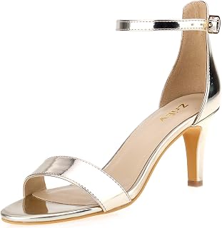 Amazon.com: 3 inch gold heels