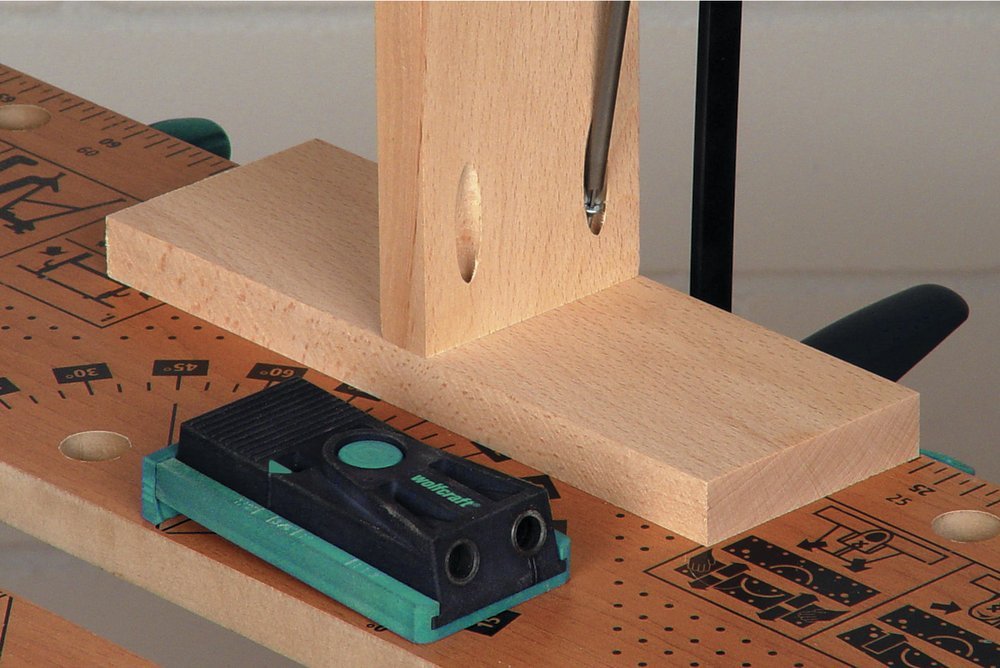 Wolfcraft 4643404 bolsillo agujero Jig Kit