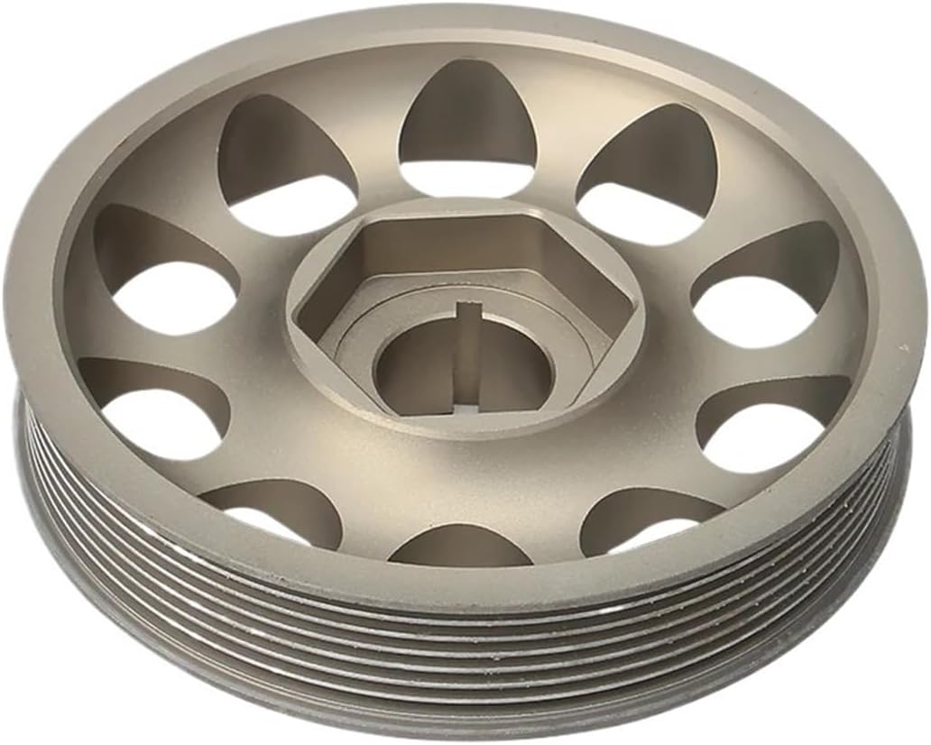 PETRELS Aluminum Crank Shaft Pulley Crankshaft Fit for Civic Fit for Accord Light Weight Fit for Civic EK9 Crankshaft Pulley